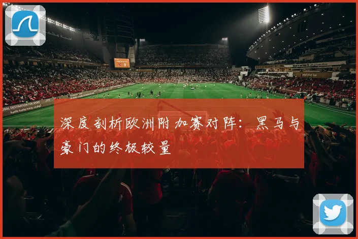 深度剖析欧洲附加赛对阵：黑马与豪门的终极较量