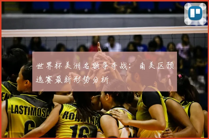 世界杯美洲名额争夺战：南美区预选赛最新形势分析